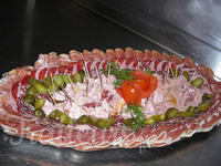 plat de charcuterie