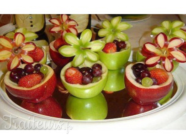décoration fruits