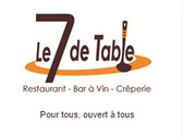 Le 7 de Table