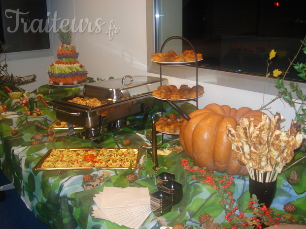 buffet aux saveurs d'automne