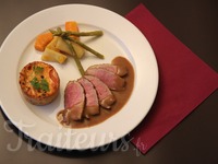 Magret de canard aux épices douces