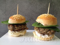 Mini burger pour buffet