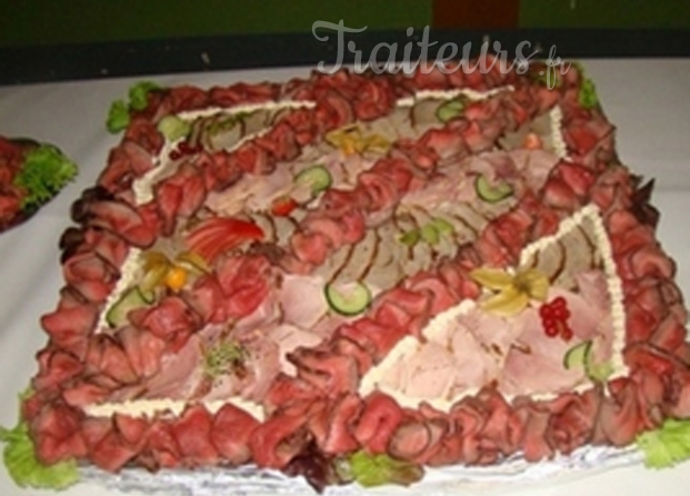 plat de viande froide