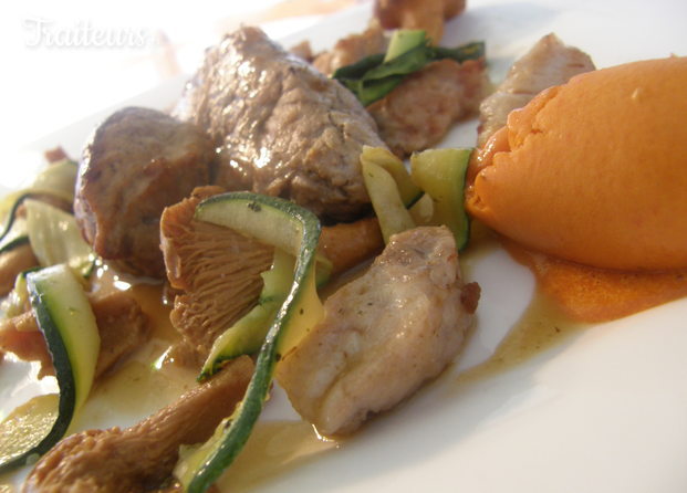 Filet de veau et ses ris