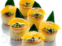 Vol-au-vent aux fruits