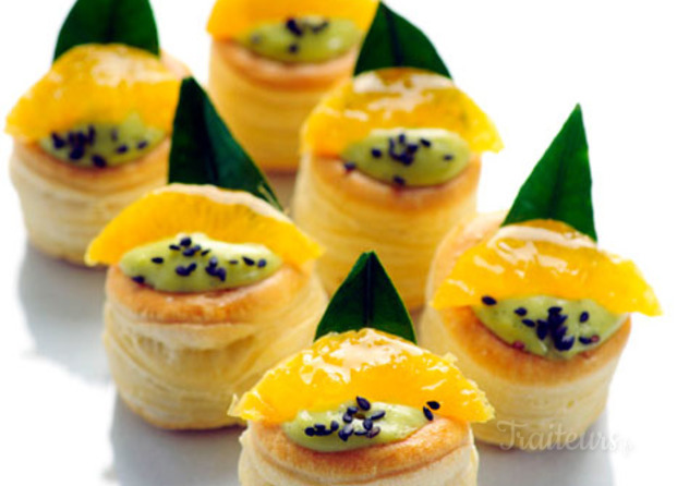 Vol-au-vent aux fruits