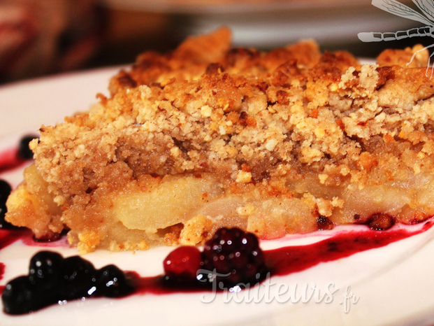 Crumble aux fruits rouges