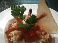 Risotto de gambas