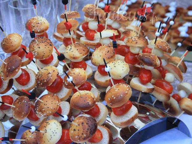 Burger de Mini tomate et Mozzarella