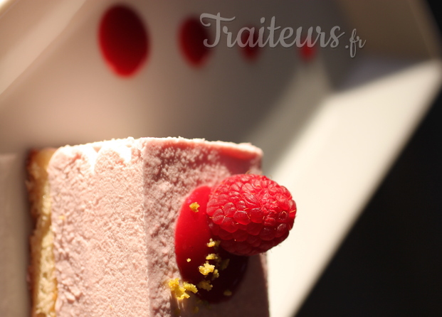 Entremet framboises