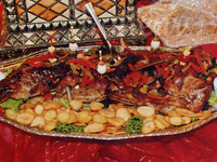 Plat d'agneau