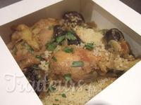 Tajine de poulet aux pruneaux