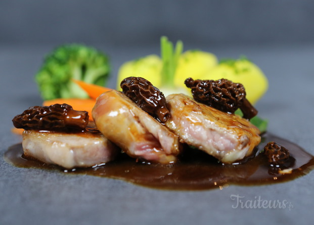 Filet de veau aux Morilles