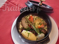 cocotte de blanquette maison