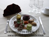 Duo boeuf et caille