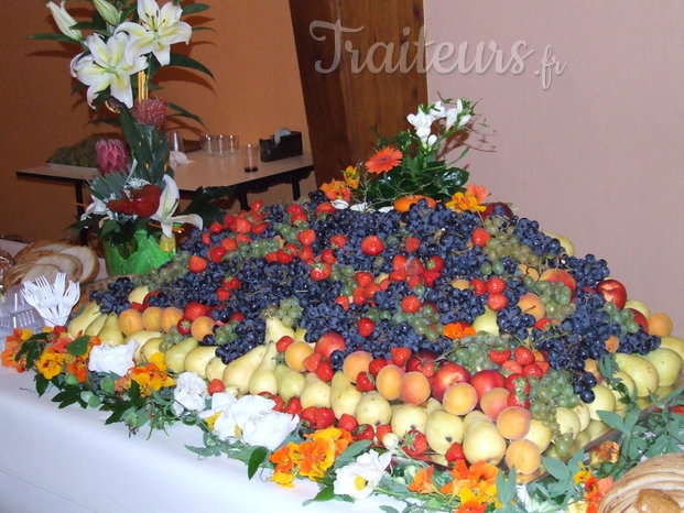 cascade de fruits