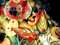 buffet de fruits