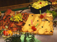 buffet de viandes froides
