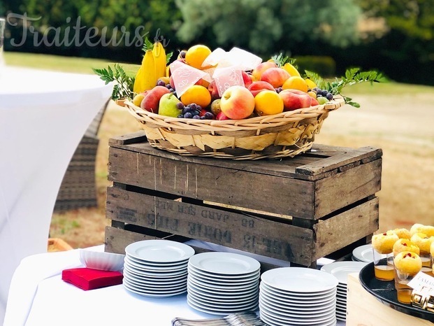 Plateaux de fruits frais