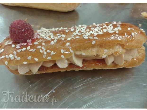 éclair de foie gras