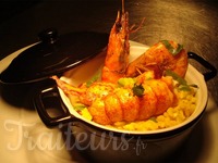 Blanquette de Homard et Gambas