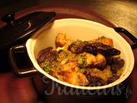Fricassée de Ris de Veau aux Morilles