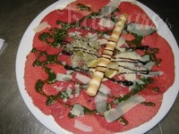 Carpaccio de boeuf