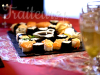 ardoise de sushis