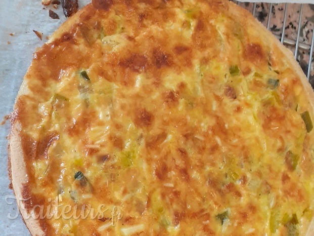 Quiche aux poireaux 