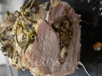 Roulé de veau rôti