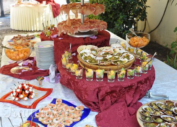 Buffet vin d honneur été