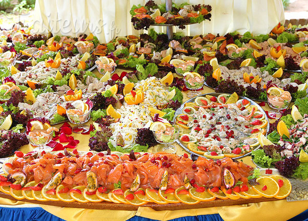 Buffet de salades du sud