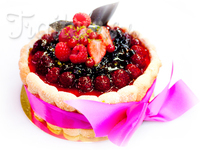 gateau fruits rouges