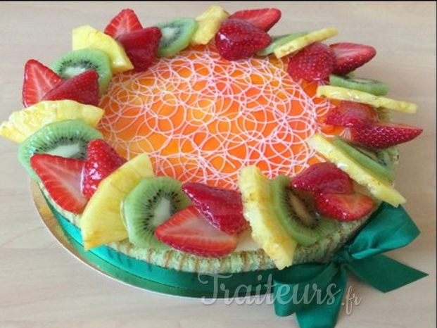 gâteau exotique