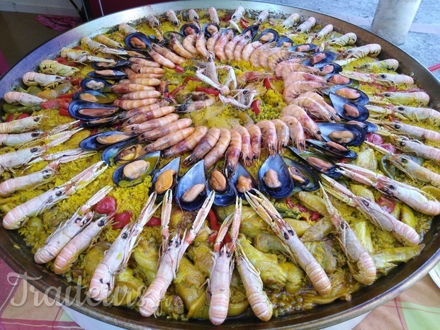 Paella andalouse 