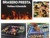 BRASERO PRESTA Traiteur à domicile, PAËLLA , BRASERO plancha