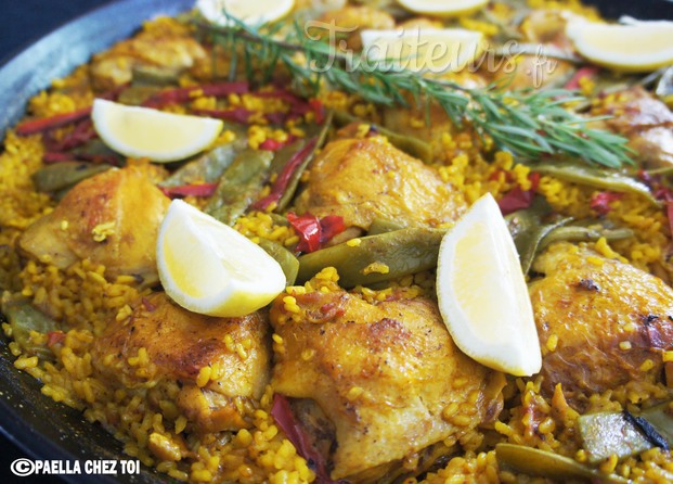 Paella poulet