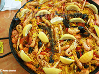 Paella fruits de mer