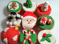 cupcakes noel