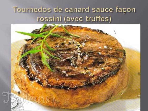 Tournedos de canard