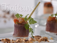 Mi-cuit de bœuf au caramel de soja