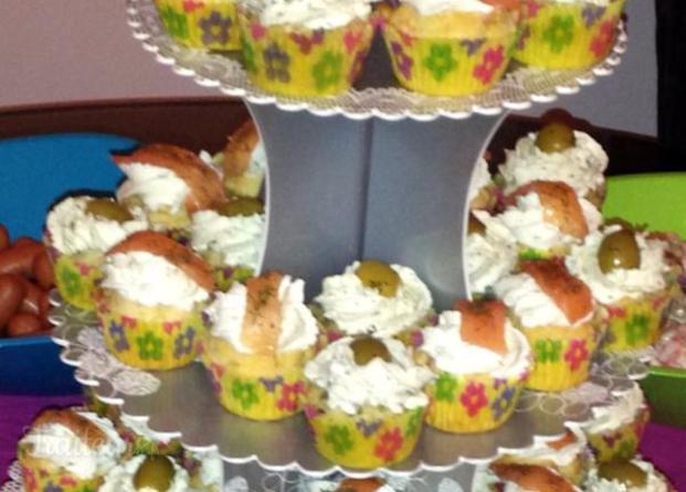 Mini-cupcakes salés