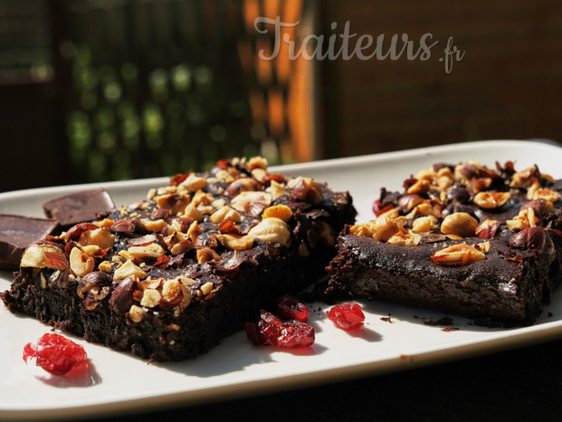 Brownie biologique Vegan et sans gluten