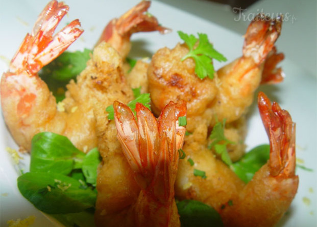 Tempura de crevettes