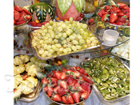 buffet de fruits