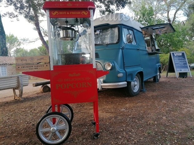 pop corn et food truck vintage