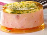 aspic oeuf mollet jambon