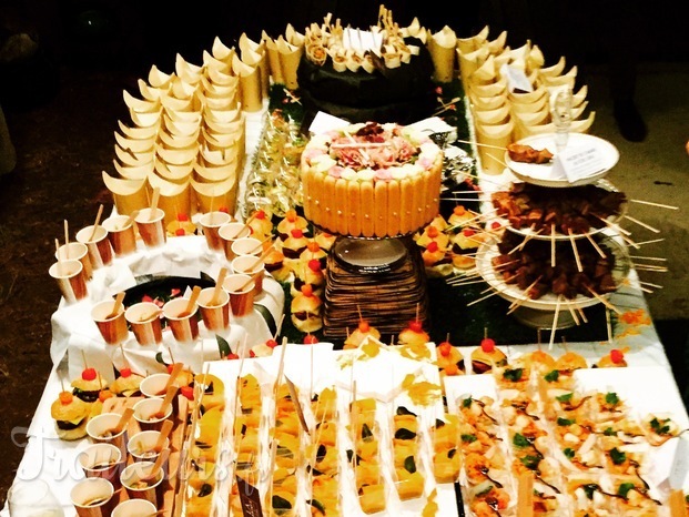 buffet de piéces de cocktail - samedi 31 octobre 2015