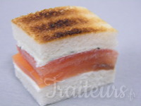 Club toasté saumon