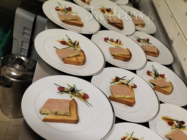 Terrine de foie gras maison chutney